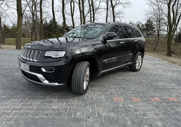 Jeep Grand Cherokee cena 106000 przebieg: 107600, rok produkcji 2013 z Stawiszyn małe 172